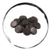Capace Metalice Negre 26mm 100 bucăți