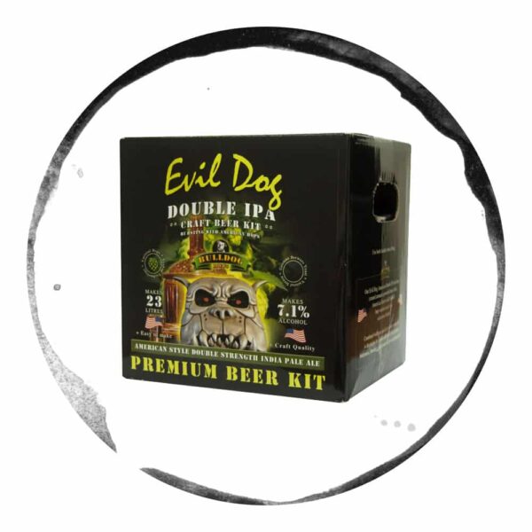 Kit Bere Extract Bulldog Evil Dog American Double IPA 23L