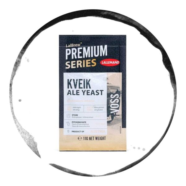 Drojdie uscată premium Lallemand LalBrew® Voss Kveik Ale 11g