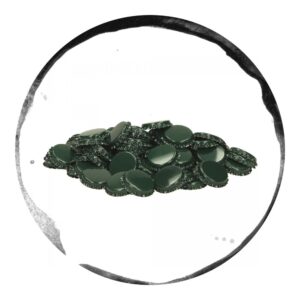 Capace Metalice Verzi 26mm 100 bucăți