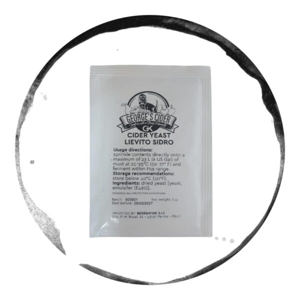 Drojdie Cidru George's Cider 7g