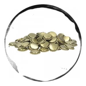 Capace Metalice Aurii 26mm 10.000 bucăți